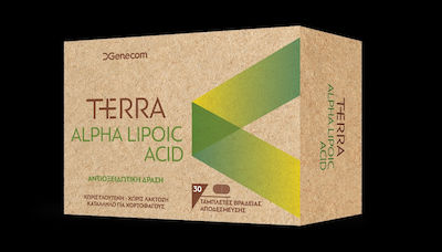 Genecom Terra Alpha Lipoic Acid Alpha Lipoic Acid 30 tabs