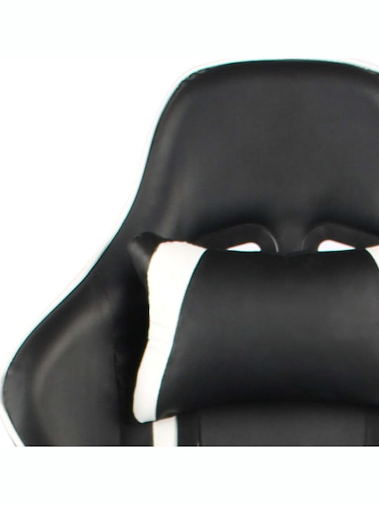 vidaXL 20482 Gaming Chair with Adjustable Arms Black / White