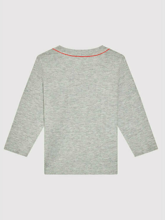 Guess Kids' Blouse Long Sleeve Gray