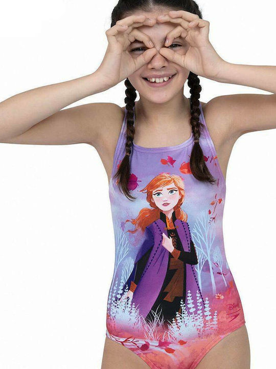 Speedo Kinder Badeanzug Einteilig Lila