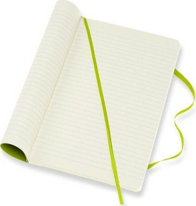 Moleskine Classic Collection Carnet Cu dungi cu Elastic Galben