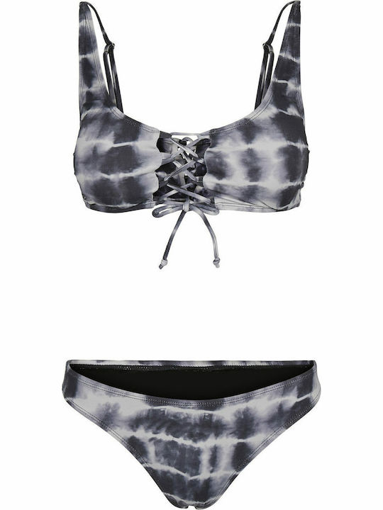 Set Bikini Sutien Sport Negru