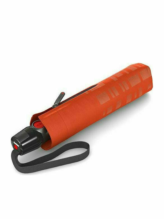 Knirps T.200 Duomαtic Windproof Umbrella Compact Orange