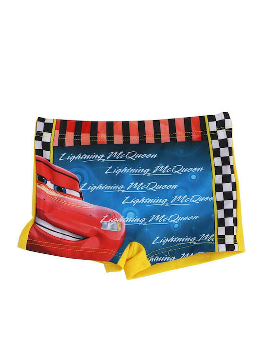 Disney Cars Παιδικό Μαγιό Βερμούδα / Σορτς Κίτρινο