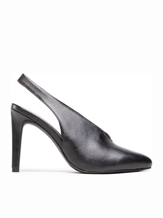 Marco Tozzi Pointed Toe Black Heels 2-29607-26-002