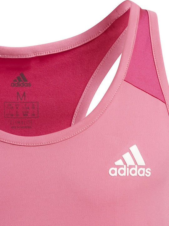 Adidas Kids Blouse Sleeveless Fuchsia