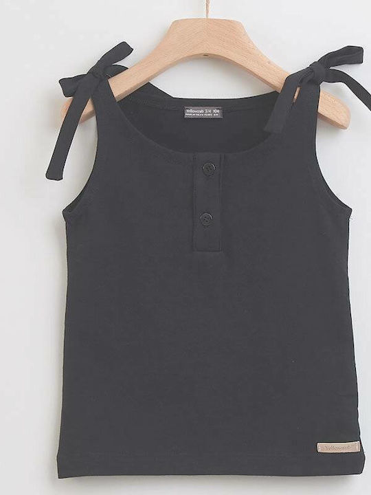 Yellowsub Kids Blouse Sleeveless Black