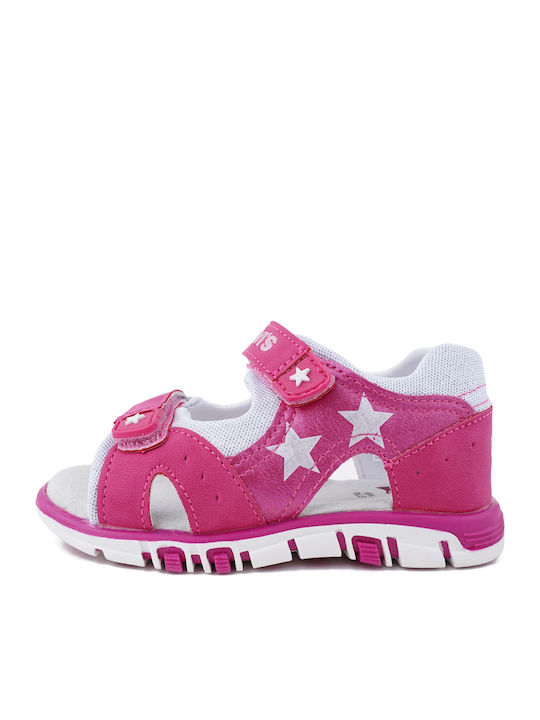 Kinder Sandalen Rich Star Fuchsie