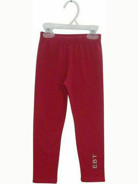 Εβίτα Kids Legging Long Red