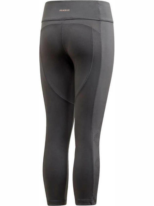 adidas Kids Legging Sports Capri Gray Primeblue Believe This Tights