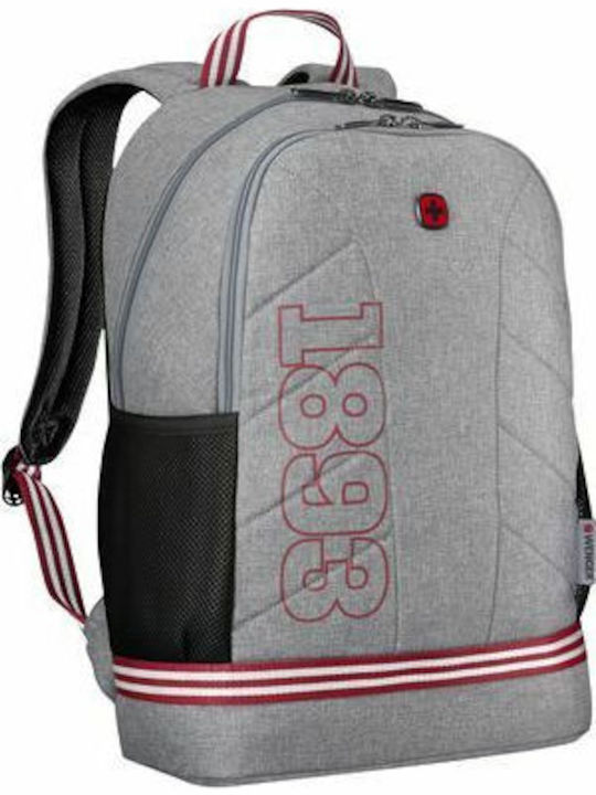 Wenger Quadma Τσάντα Πλάτης για Laptop 16" σε Γκρι χρώμα