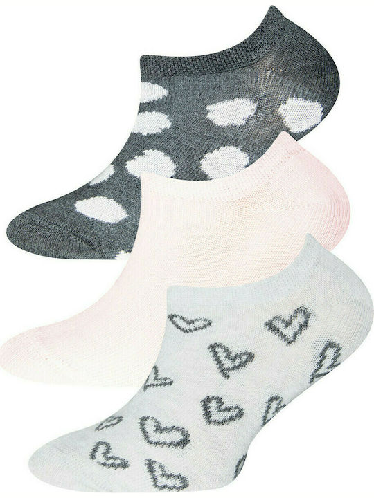 Ewers Kids Ankle Socks Gray 2 Pair