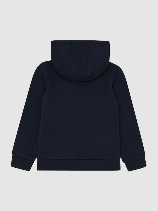 Ellesse Kids Sweatshirt with Hood and Pocket Navy Blue