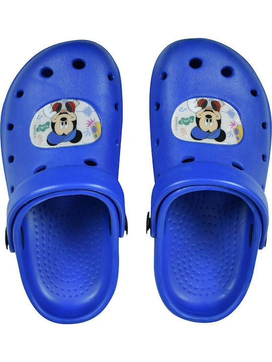 Mickey Mouse Sabot De Plajă Pentru Copii Albăstrii