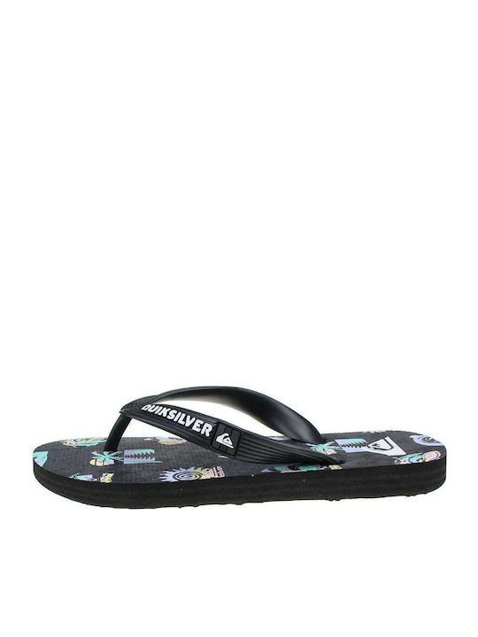 Παιδικές Σαγιονάρες Flip Flops Μαύρες Molokai