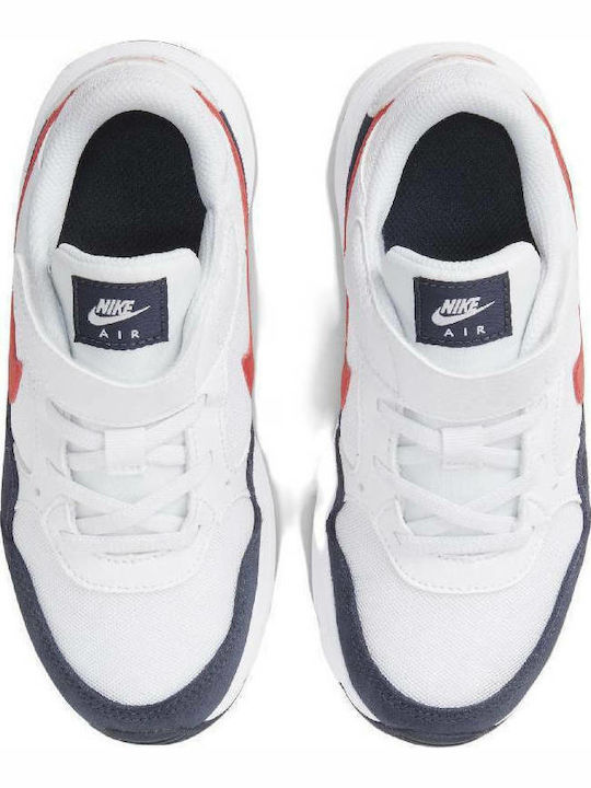 Air Max SC Kids Sneakers with Scratch White / Obsidian / University Red