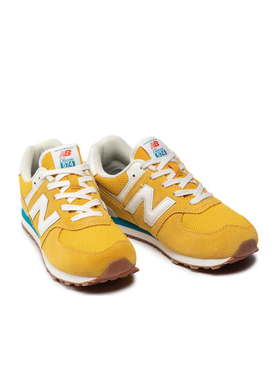 574 Kids Sneakers Yellow