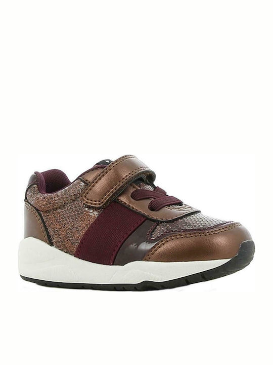 Sprox Kinder-Sneaker Sneakers Bronze Anatomisch Burgundisch