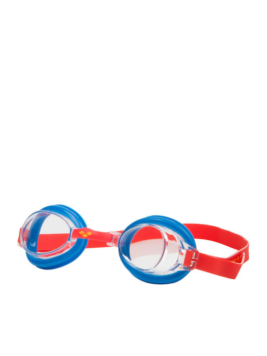 Arena Bubble 3 Kids Swimming Goggles with Anti-Glare Lenses Red