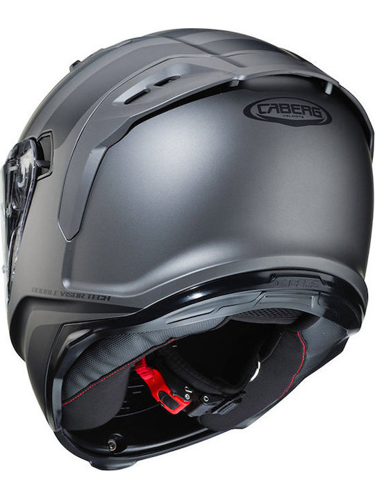 Caberg Avalon Blast Grey Matt Black Motorcycle Helmet Full Face 1500g