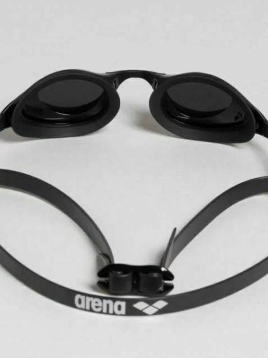 Arena Cobra Swipe Γυαλιά Κολύμβησης Ενηλίκων με Αντιθαμβωτικούς Φακούς Μαύρα