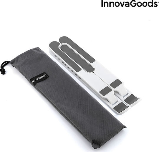 InnovaGoods Flappot Stand pentru Laptop până la 17" Argintiu