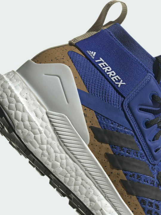 adidas Terrex Free Hiker Primeblue Мъжки Планински ботуши Core Black / Bold Blue