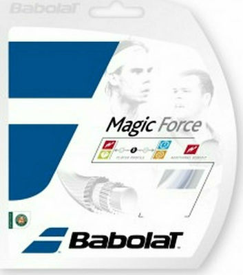 Babolat Magic Force Χορδή Τένις Λευκή Φ1.30mm