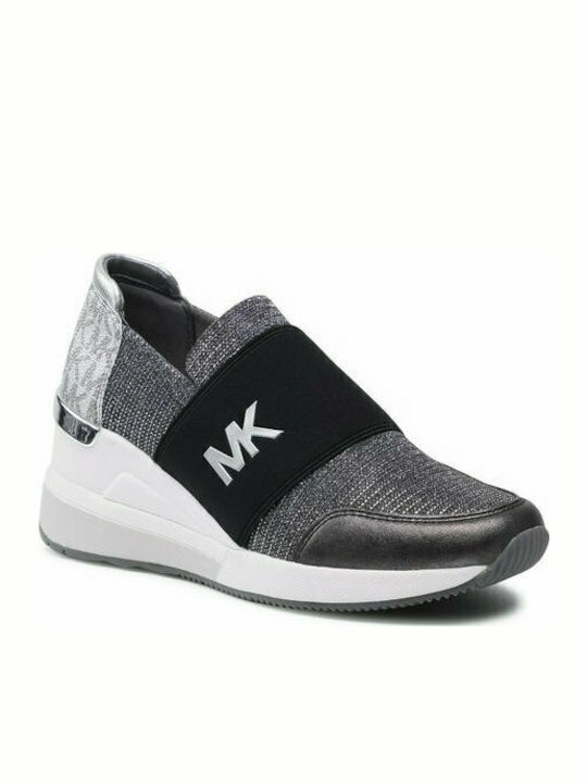 Michael Kors Felix Trainer Damen Sneakers Silber