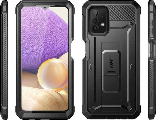 Supcase Unicorn Beetle Pro 360 Full Cover Plastic 0.1mm Set with Glass Black (Galaxy A32 5G)