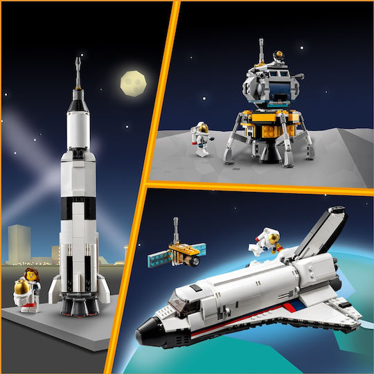 LEGO Creator Space Shuttle Adventure για 8+ Ετών 486τμχ