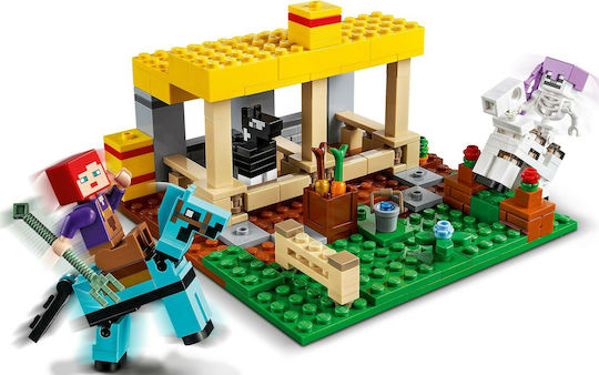 LEGO Minecraft Das Pferdestall Für 8+ Jahre 241 Stück