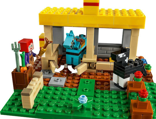 LEGO Minecraft Das Pferdestall Für 8+ Jahre 241 Stück