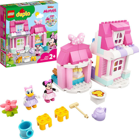 LEGO Duplo Casa și Cafenea Minnie pentru Vârsta 2+