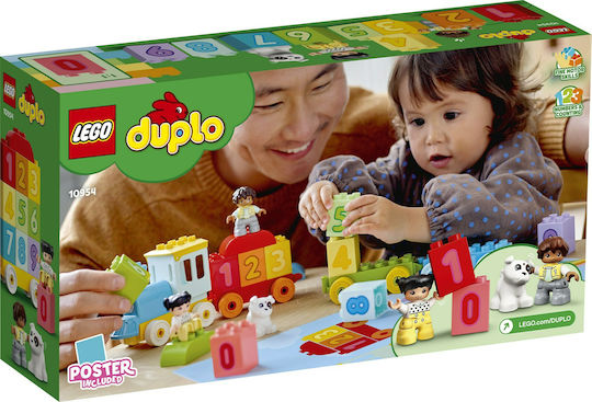 LEGO Duplo Number Train Learn To Count για 1.5+ Ετών 23τμχ