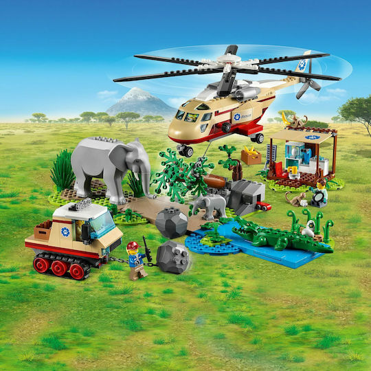 LEGO City Wildlife Rescue Operation για 6+ Ετών 525τμχ