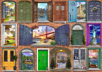 Doors of USA Puzzle 2D 2000 Pieces