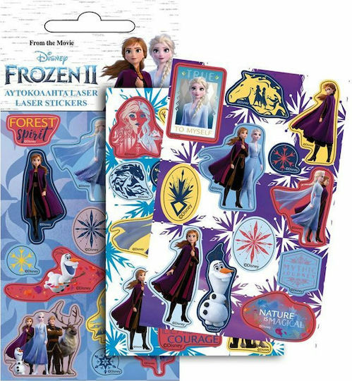 Gim Αυτοκόλλητα Frozen 2 (Διάφορα Σχέδια) 1τμχ