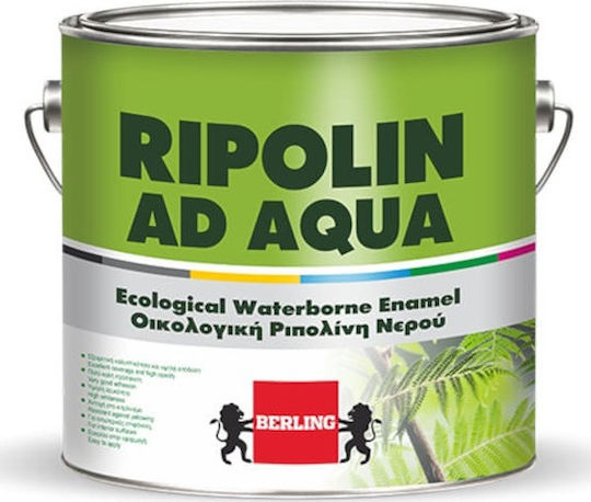 Berling Ριπολίνη Οικολογική Νερού Ad Aqua 0.75lt Λευκό Γυαλιστερό