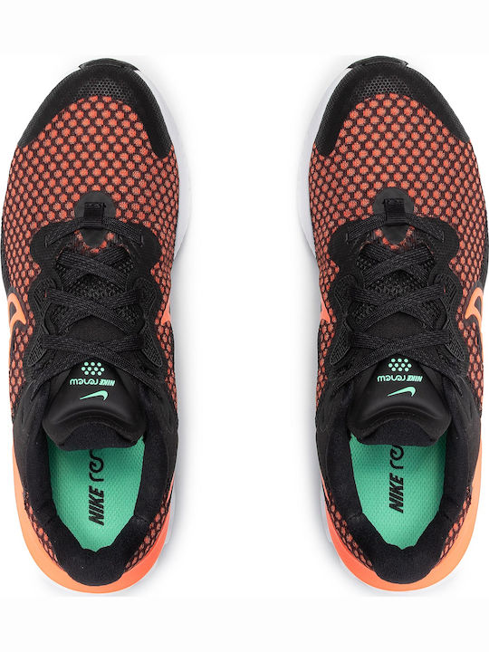 Renew Run 2 GS Kids Sports Shoes Running with Laces Orange