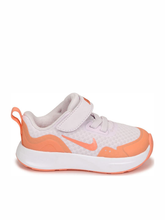 WearAllDay TDV Αθλητικά Παιδικά Παπούτσια Running με Σκρατς Λιλά