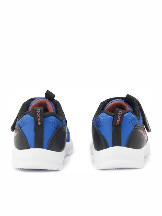 Rush Runner Rush Runner 4.0 TD Kids Sports Shoes Running with Hoop & Loop Closure Vector Blue / Core Black / Vector Red