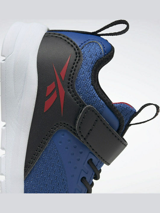 Rush Runner Rush Runner 4.0 TD Kids Sports Shoes Running with Hoop & Loop Closure Vector Blue / Core Black / Vector Red