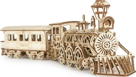 Wood Trick Παιχνίδι Κατασκευών Ξύλινo Locomotive για Παιδιά 14+ Ετών