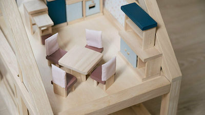 Plan Toys Τραπεζαρία – Orchard Furniture for Dollhouse