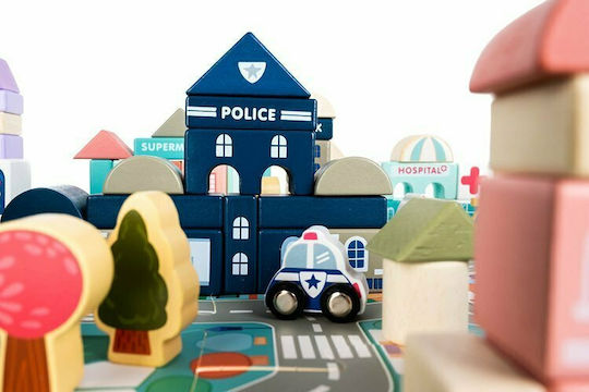 Kruzzel Τουβλάκια City για 3+ Ετών 115τμχ