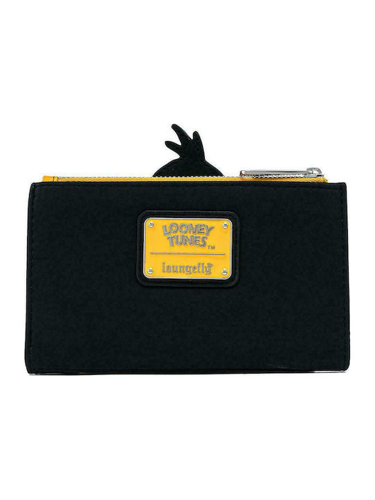 Loungefly Looney Tunes Daffy Duck Cosplay Flap Wallet Kids' Wallet for Girl Black LTWA0004