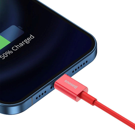 Baseus Superior USB-A to Lightning Cable Red 1m (CALYS-A09)
