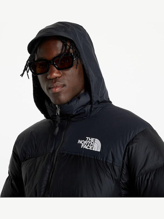 1996 Retro Nuptse Geacă Iarnă Puffer Neagră