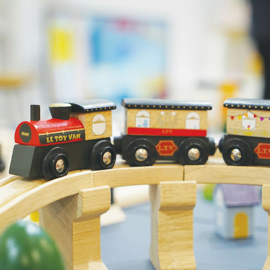 Le Toy Van Royal Express Сет с Влакче от Дърво за 3+ години+ Години